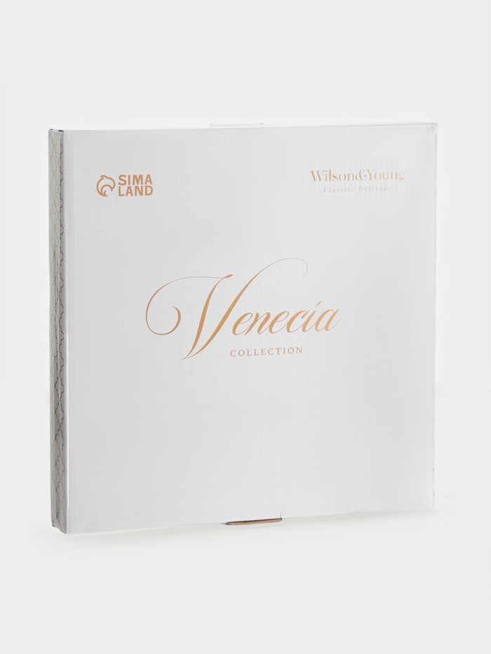 Тарелки WY Venecia, набор 2 шт., d=27 см, фарфор, белые