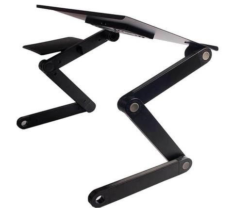 Столик для ноутбука складной с вентиляторами Laptop Table T8