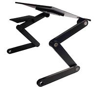 Столик для ноутбука складной с вентиляторами Laptop Table T81