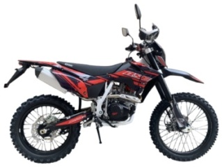 Мотоцикл BSEmoto J10-250 черный, красный4