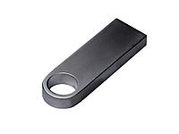 USB 3.0-флешка на 64 Гб с мини чипом и круглым отверстием, серебристый1