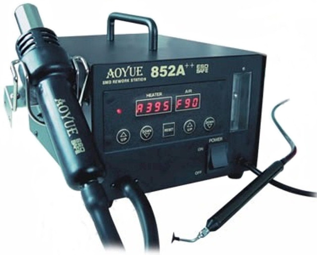 AOYUE Int 852A++ Термовоздушная паяльная станция с вакуумным захватом
