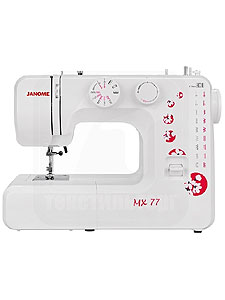 Швейная машинка JANOME-МX77 15опер.,верт.челнок,петля п/а