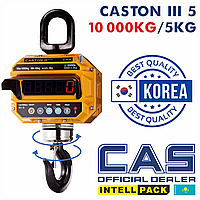 Весы крановые CAS CASTON III 10 THD, подвесные с крюком кастон до 10000 кг с каналом Bluetooth