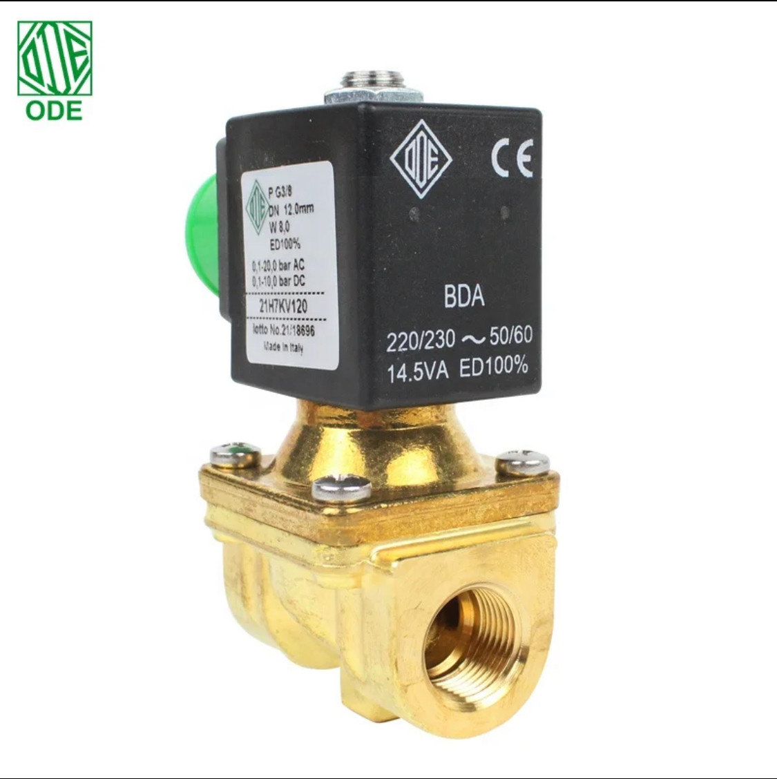 Электромагнитный Клапан Ode 3/8 (21н7kv120)
