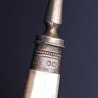 Комплект десертных приборов Ювелирная мастерская George Hape Англия. Шеффилд. 1915 год4