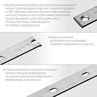 ЗУБР Молния, 190 мм, цинк, 100 шт, крепеж с дистанциром для фасадной и террасной доски (30706-190)3