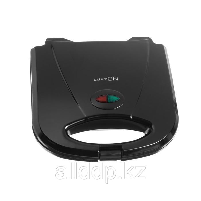 Вафельница электрическая LuazON LT-08, 750 Вт, орешки, антипригарное покрытие, черная
