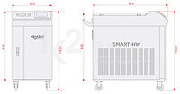 Аппарат ручной лазерной сварки HGTECH SMART HW-15007