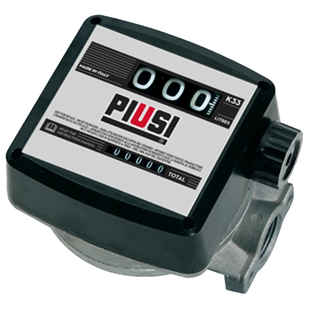 Расходомер механический PIUSI K33 ver. А для дизельного топлива 120л/мин 000550000
