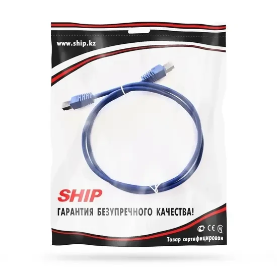 Патч Корд SHIP Cat.5e FTP LSZH RJ-45 1 м S4025BL0100-P (S4025BL0100-P) - 4295