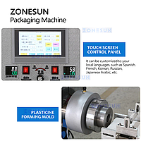 ZONESUN ZS-HYS450N АВТОМАТИЧЕСКАЯ МАШИНА ДЛЯ РЕЗКИ И ЗАПАЙКИ С ПОДАЧЕЙ ПЛАСТИЛИНА2