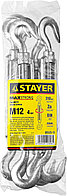 STAYER DIN 1480, М12, 4 шт, талреп крюк-крюк (30525-12)1