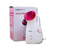 Сауна для лица паровая Sokany, чистка пор лица, ионизация - косметология аппарат ZJ-658