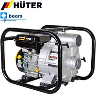 Мотопомпа Huter MPD-80 (Ø 80 мм | л/мин 1300 | л.с.7 | Высота напора, м 32 | Глубина, м 8 | для грязной воды)