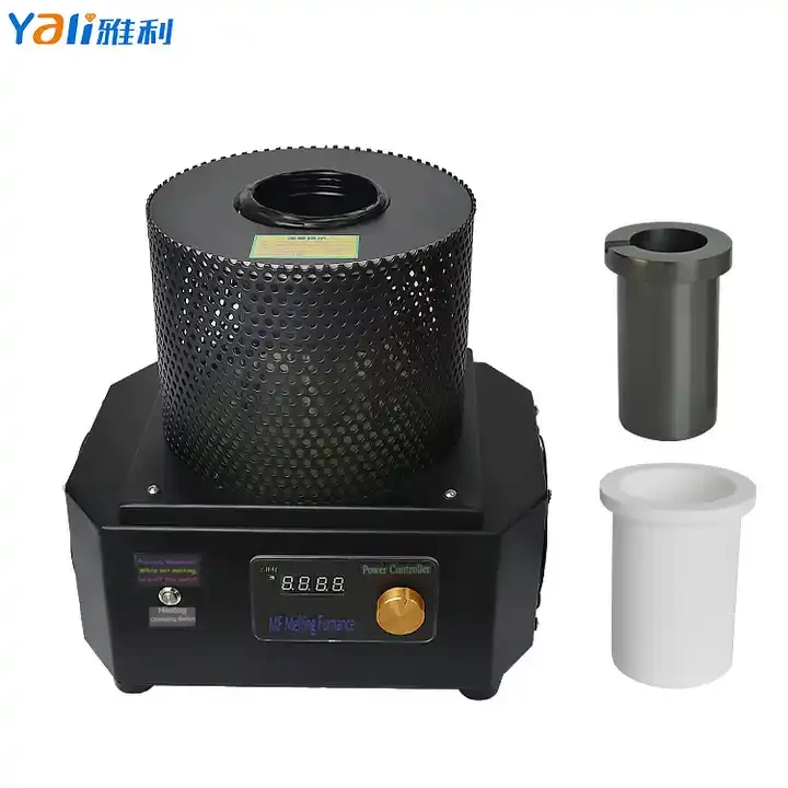 Мини-плавильная индукционная печь для плавки золота MM-TC4000