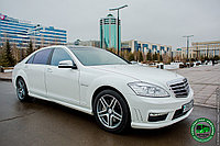 Аренда автомобиля Mercedes Benz w221 с водителем