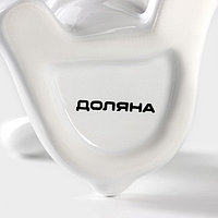 Подставка под зубочистки Доляна «Зайка», 5,5×5×9 см, цвет белый6