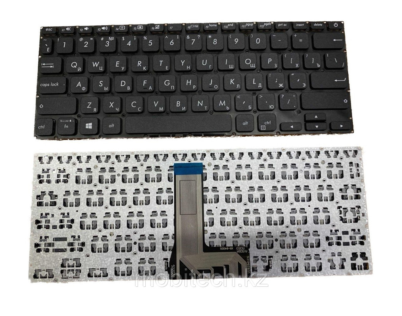 Клавиатуры Asus Vivobook 14 X412 X412D AEXKPU00010 черный клавиатура c RU/ EN раскладкой