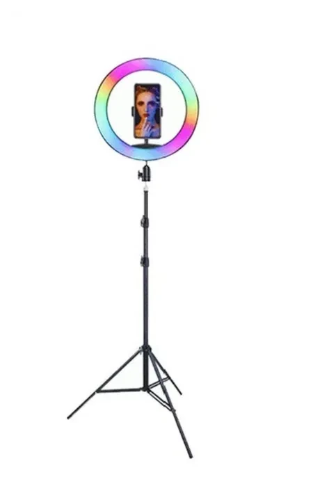 Кольцевая лампа Ring Light MJ-26 RGB 26 см