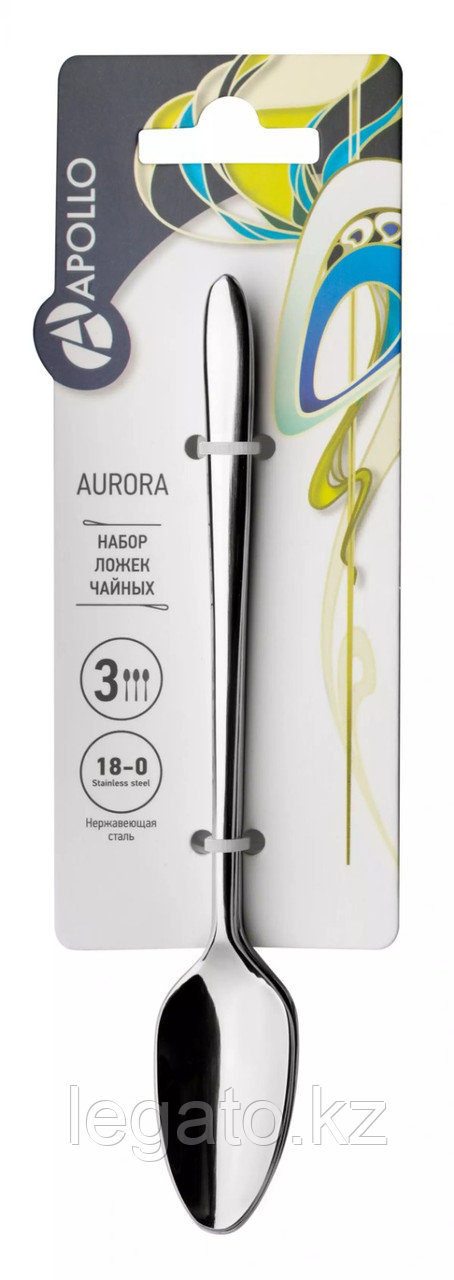 Набор ложек чайных APOLLO genio "Aurora" 3 шт AUR-053