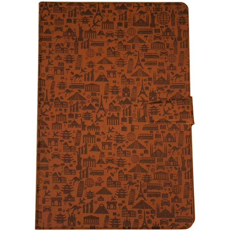 Чехол для планшета PORTCASE TBL-510BR, 10", универсальный, BROWN