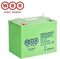 Аккумулятор WBR GPL 12800 (12В /80Ач) 260x170x207