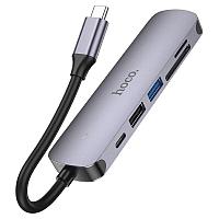 USB Хаб hoco hb28 HDTV + PD + USB3.0 + USB2.0 + SD + TF1