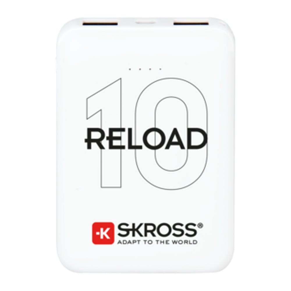 Skross Reload 10 Compact & Sleek Power Bank 10000mAh 2Pcs Bundle