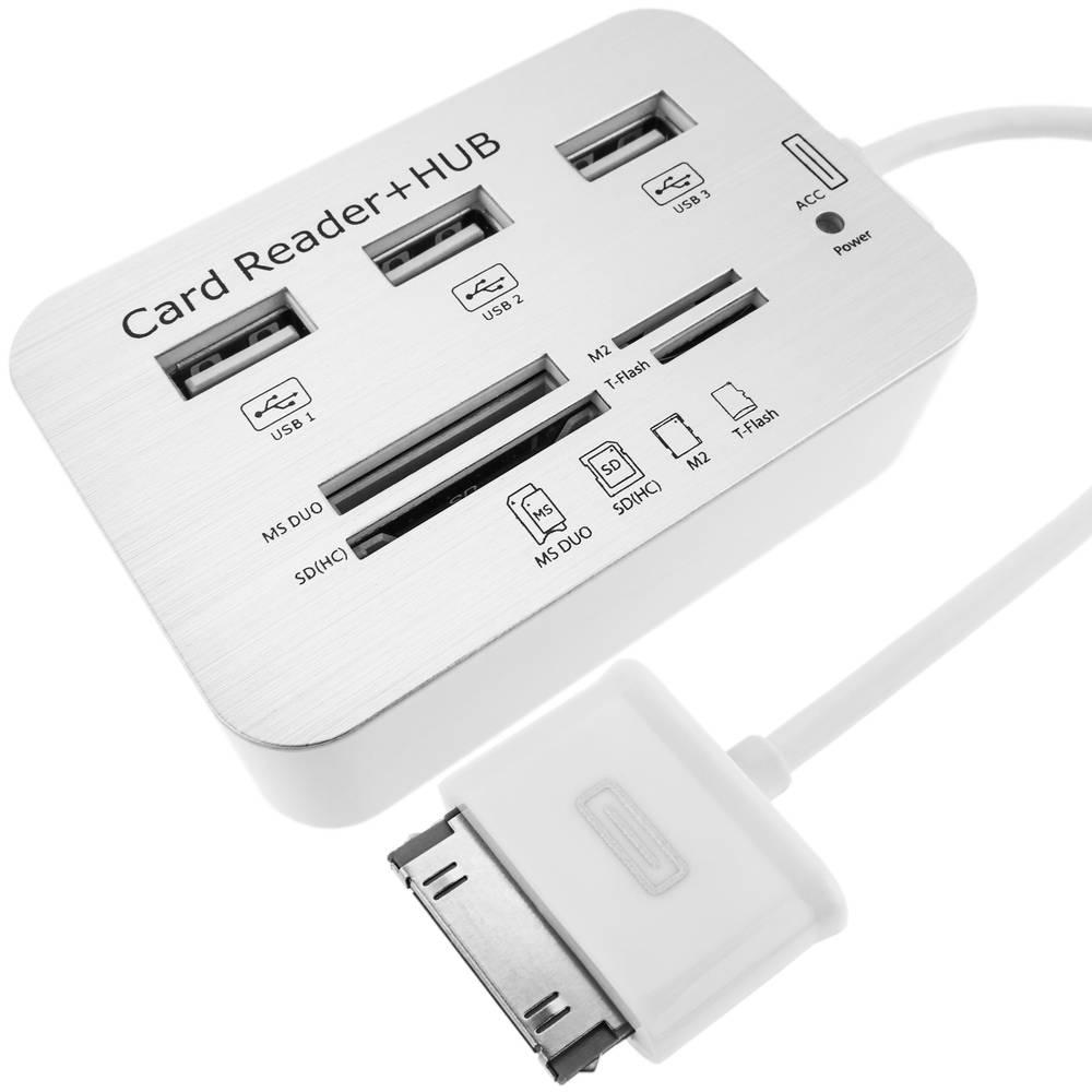 5in1 5 в 1 Card Reader USB HUB OTG для Samsung Galaxy Tab P3100 P3110 P5110 P5113 / Note 2 8.010.1 N8000 N8010