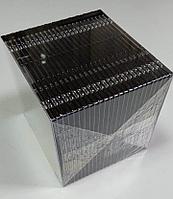 Slim Box Бокс для CD/DVD дисков ПРОЗРАЧНО-ЧЕРНЫЙ (Verbatim)1