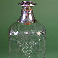 Старинный графин для виски или коньяка. 1890 год !!4