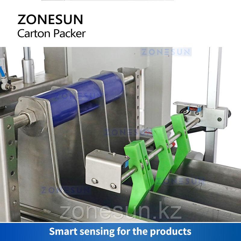 ZONESUN ZS-CPL АВТОМАТИЧЕСКАЯ УПАКОВОЧНАЯ МАШИНА ДЛЯ ЗАПАЙКИ КАРТОННЫХ КОРОБОК