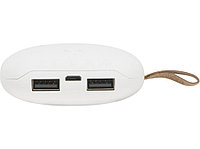 Внешний аккумулятор в форме камня Stone, 7800 mAh, белый4