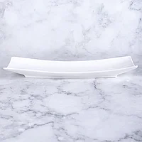Блюдо прямоугольное 38 см Royal White TU1078 (набор 4шт) TUDOR3