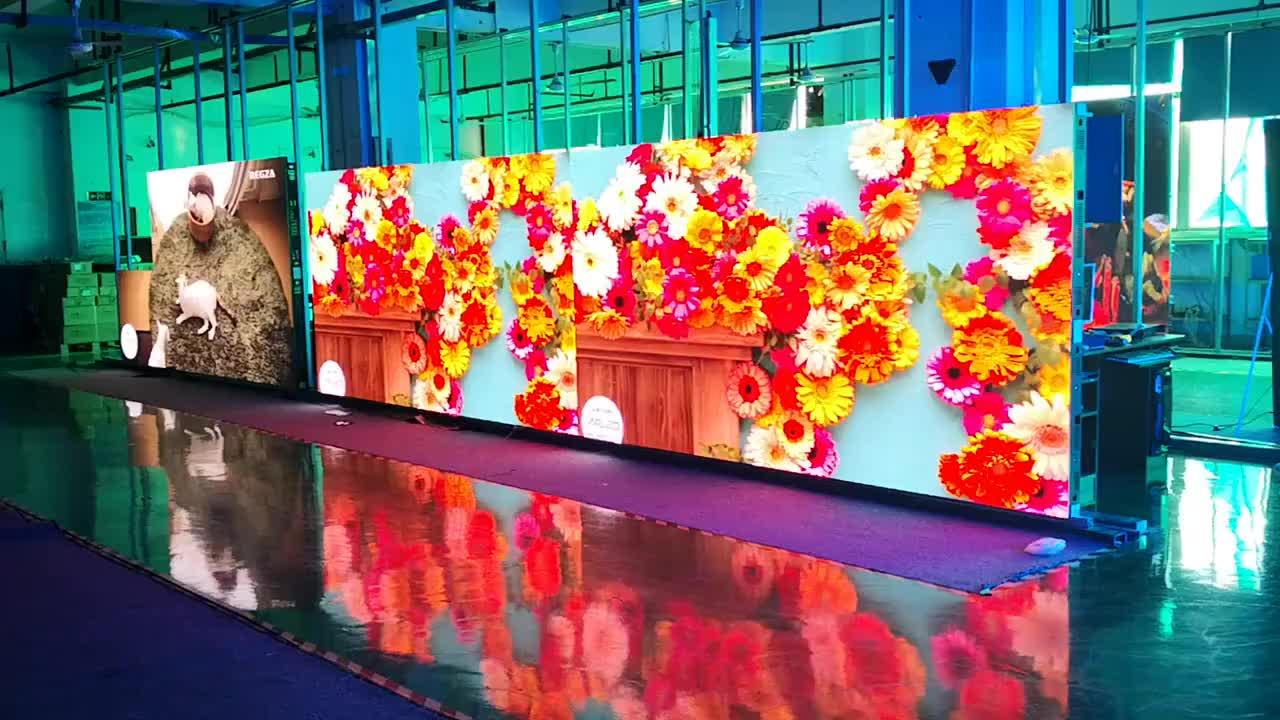 Аренда светодиодных led экранов в Астане для помещения, шаг пикселя 3,9 мм, включая доставку, монтаж