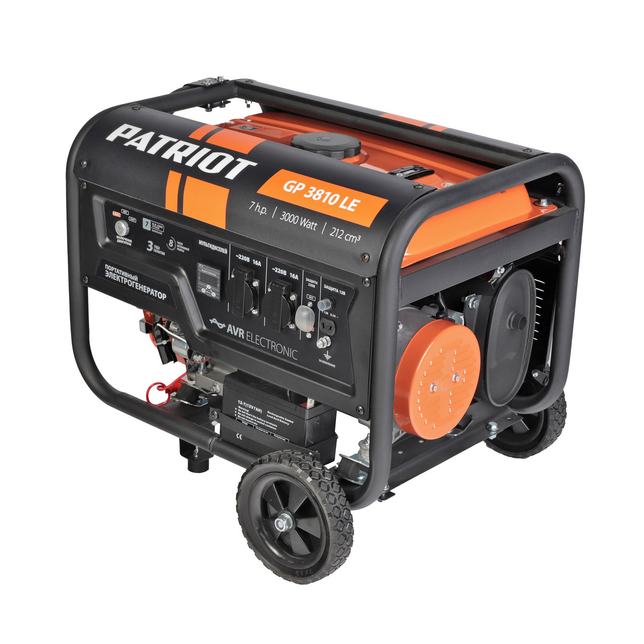 Генератор бензиновый PATRIOT GP 3810 LE (474101550)