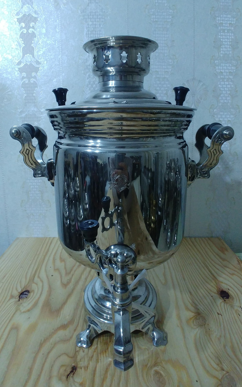 Аренда Тульских самоваров на дровах