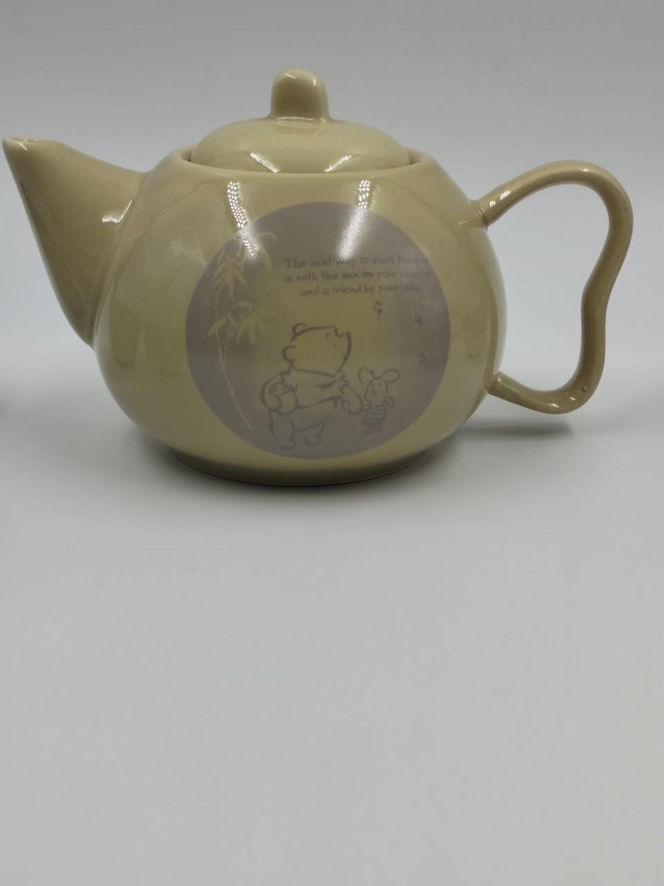 Чайник керамика с 4 чашками