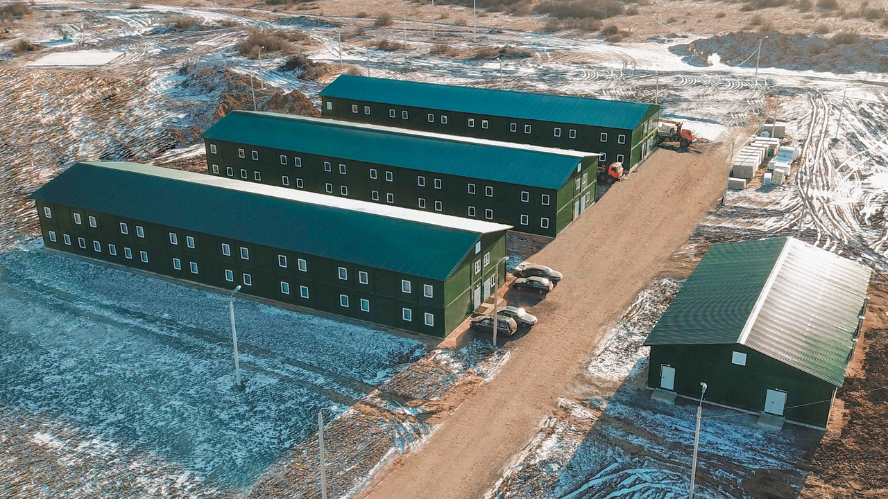 Вахтовые городки, поселки, модульные здания