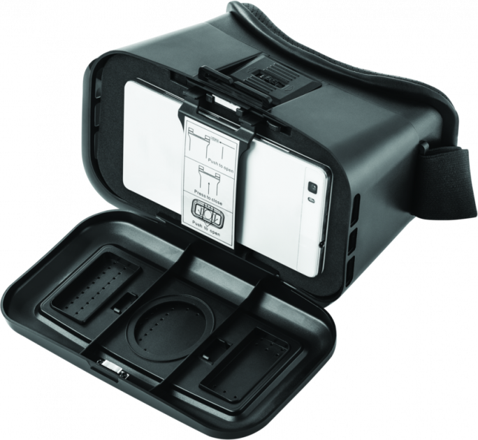 3D очки виртуальной реальности Acme VRB01 Virtual Reality Glasses Black