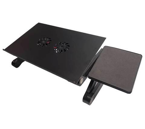 Столик для ноутбука складной с вентиляторами Laptop Table T8