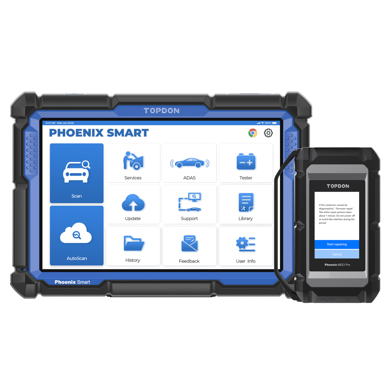 Диагностический сканер Topdon Phoenix Smart