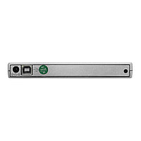 Внешний оптический привод Gembird DVD-USB-02-SV, Серебристый ,Ext DVD±R/RW/-RAM,±R9, CD-R/RW, USB2.0,silver,1
