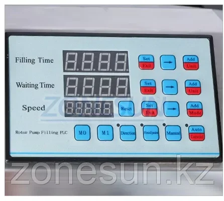 ZONESUN ZS-DTGT900 Полу Автоматический затор соус, Крем, паста! Роторный насос, разливочная машина