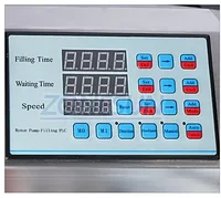 ZONESUN ZS-DTGT900 Полу Автоматический затор соус, Крем, паста! Роторный насос, разливочная машина2
