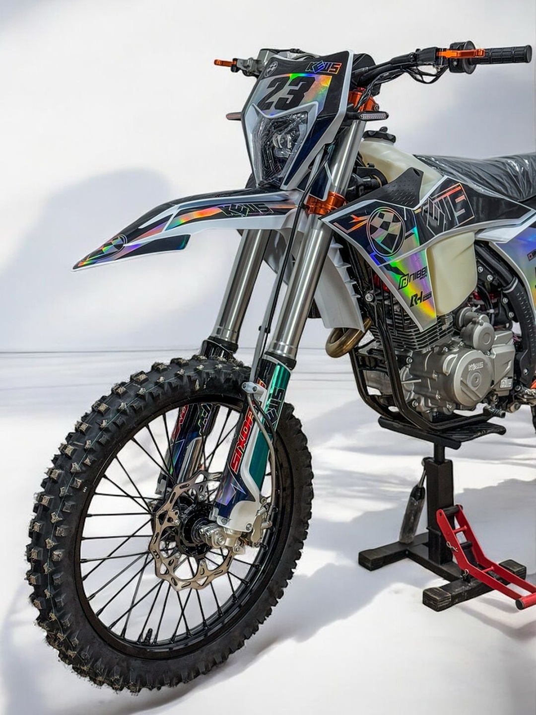 Мотоцикл KEWS K23 SixDays CB300RL черный