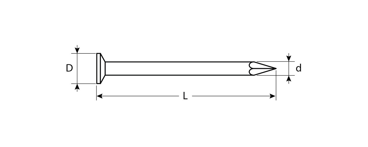 ЗУБР ГОСТ 4028-63, 32 x 1.8 мм, 1400 шт, строительные гвозди (4-305011-18-032)