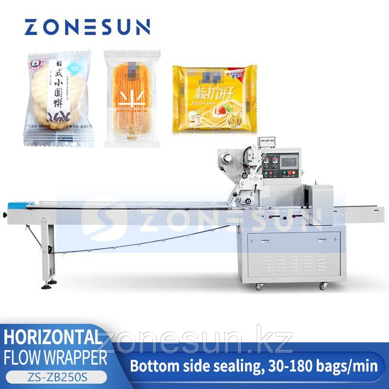 ZONESUN ZS-ZB250S горизонтальная упаковочная машина