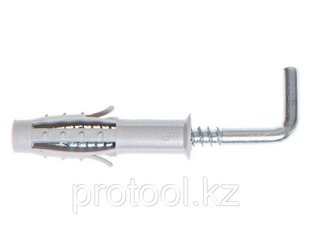 Дюбель с Г-образным крючком 10х50 мм (2 шт в зип-локе) STARFIX (STARFIX) (SMZ1-95297-2)